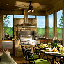 outdoor kitchen