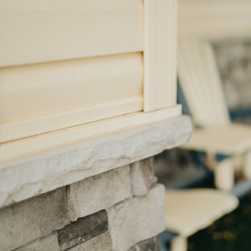 Corner Lot Home, Seamless Siding from All Angles