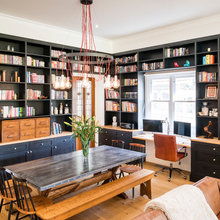 Desk In Dining Room