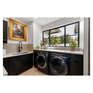Modern Seabeck custom home - Contemporary - Laundry Room - Seattle - by ...
