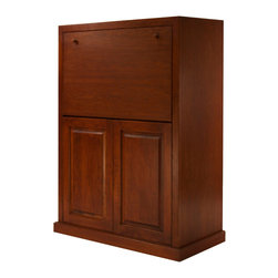 Custom Secretary Cabinet - Desks And Hutches