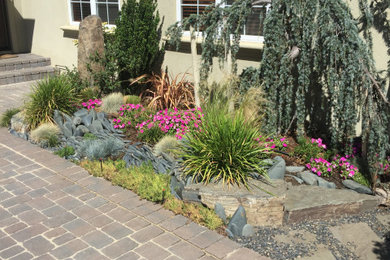 Inspiration for a concrete paver patio remodel in San Francisco