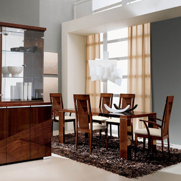 Capri Dining Set (Table, 2 Armchairs and 4 Chairs)