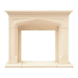 Historic Mantels - Historic Mantels Mantel. Chateau Series Pisa 48 in. x 62 in. Cast Stone Mantel C - Fireplace Accessories