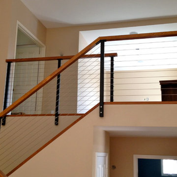 Black Railing Posts