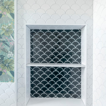 Vintage Charm-Modern Elegance Bathroom Project / Old Town, Alexandria, VA