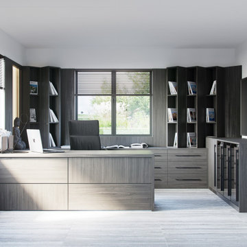 Custom Design Home Office by VelArt