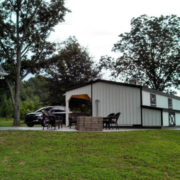 Horse Barn Turned Dog Kennel