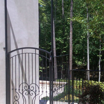 Wrought Iron garden gates