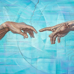 Anatomy of the Creation of Adam - Home Decor