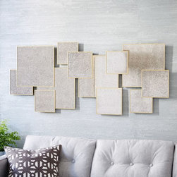 Overlapping Squares Mirror - Wall Mirrors