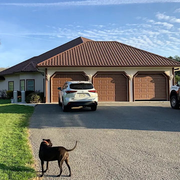 Metal Barrel Tile Roof Replacement in Tazewell