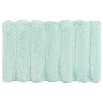 Madison Park Tufted Pearl Channel Rug, Seafoam