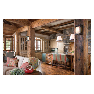 Yellowstone Club Residence - Rustic - Kitchen - Other - by Tate ...