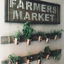 Herb Wall for Kitchen