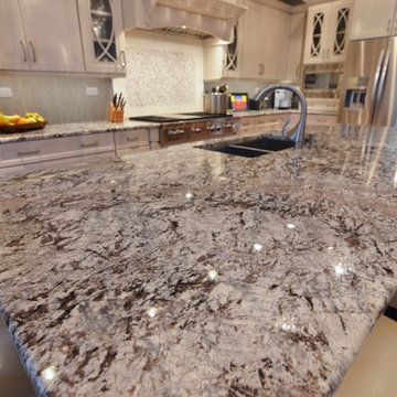 Elegant Transitional "L Shaped" Kitchen in Wheaton by Adam Hartig AKBD