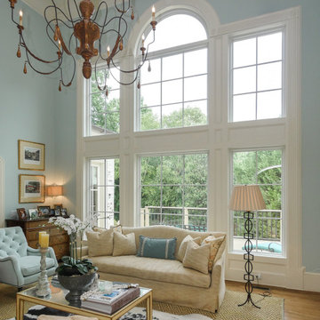 Wall of Windows in Stunning Living Room - Renewal by Andersen Georgia