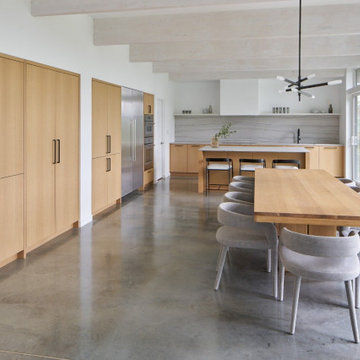 White Oak Modern Kitchen