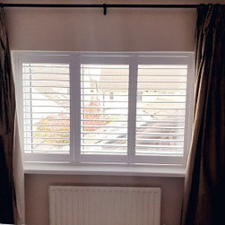 Pure White Weston Range Shutters fitted in Castleknock, Dublin 15 - Products