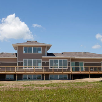 Modern Prairie Style Lakeshore Home