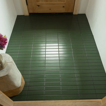 Jess Ann Kirby: Hunter Green Mudroom Floor