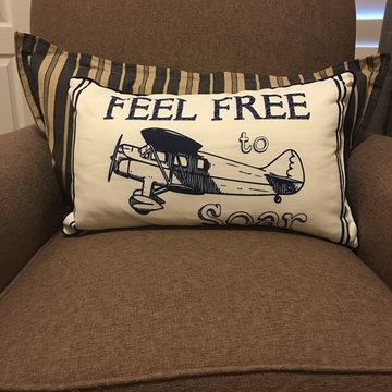 Airplane Boy Nursery and/or "Big Boy" Bedroom