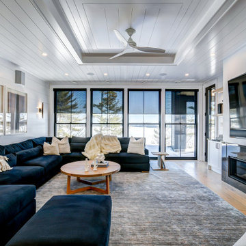 Transitional Living Room