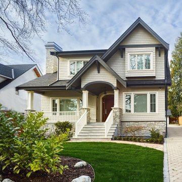 Modern Tudor-style House