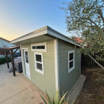 9×12 Lean To Shed in Fresno, CA