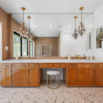 Mid-Century Modern Luxury: Bathroom Remodels in Encino Hills