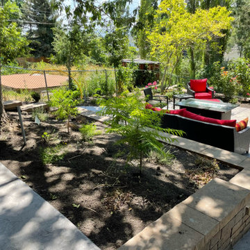 The Avenues Redesign and Retaining Wall Install