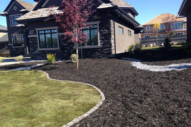 Riverbend Lot regrade and new landscaping