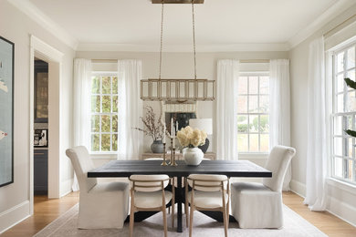 Dining room - contemporary dining room idea