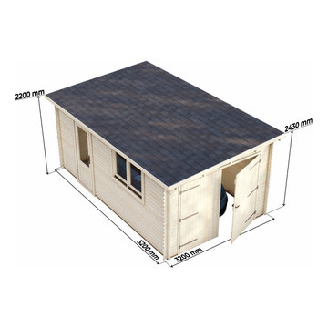 Log garages-Timber carports