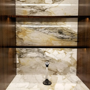 2cm Calacatta Marble Kitchen and Bar Countertops
