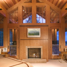 Perfect tv in bedroom