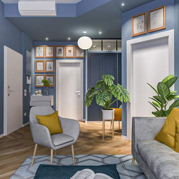 Invertire le funzioni, con un piccolo bagno in più . Progetto in corso