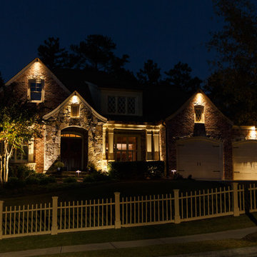 Acworth, GA House and Backyard Lighting Project