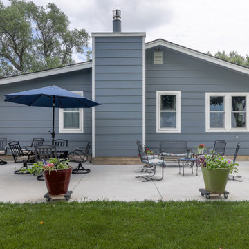 11th Street Detached Garage Build Before/Afters