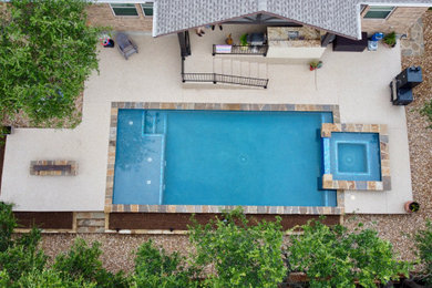 Example of a classic pool design in Austin