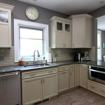 Direct Depot | Cream/Off White Colored Kitchen