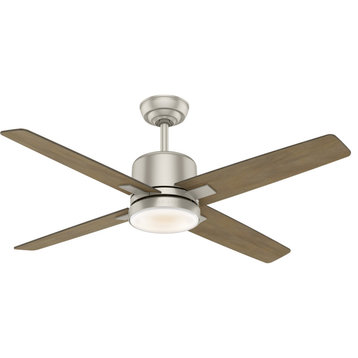 Axial 1 Light 52" Indoor Ceiling Fan, Painted Pewter