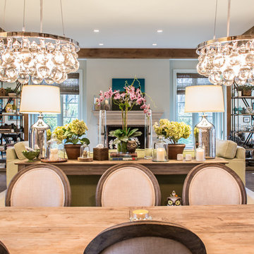 Town & Country Elegant Farmhouse Custom Home Build