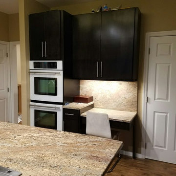 cabinet refacing--espresso