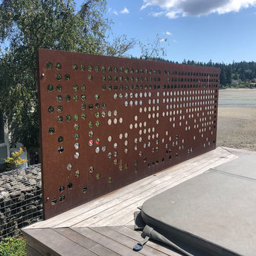 Hot Tub Privacy Screen