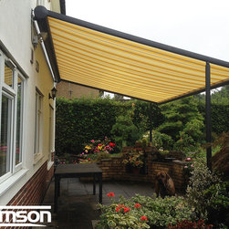 Retractable Fabric Canopies - Pergolas, Arbours & Trellises
