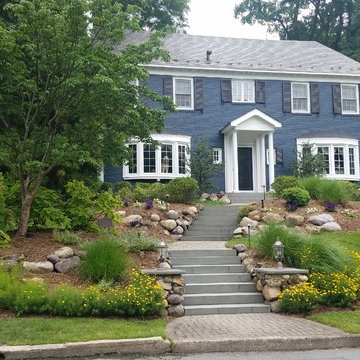 Front Foundation Plantings