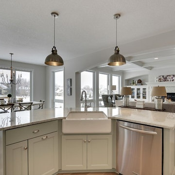 Kitchen with Dinette – The Summit at Chelsea Ridge Model – Spring 2015 Parade of