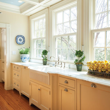Elegant Sun-Filled Kitchen