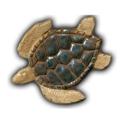6" Flat Sea Turtle - Tile
